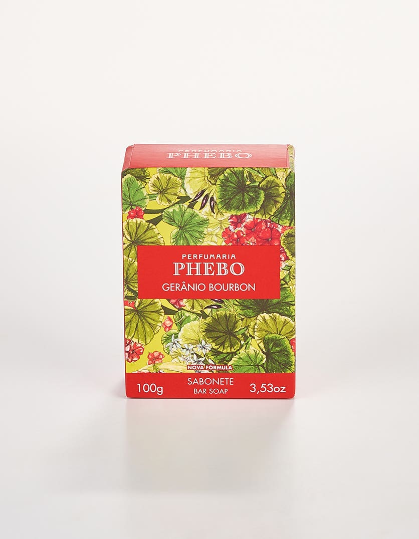 Sabonete em Barra Phebo Gerânio Bourbon 100g - Imagem 4