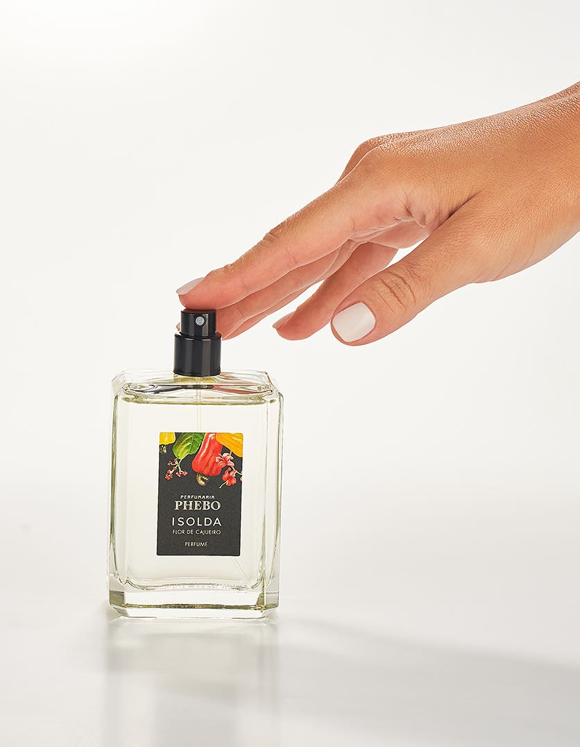 Perfume Isolda Flor de Cajueiro Phebo 100ml - Imagem 3