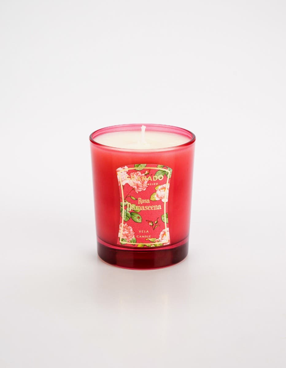 Vela Perfumada Rosa Damascena 250g - Imagem 2