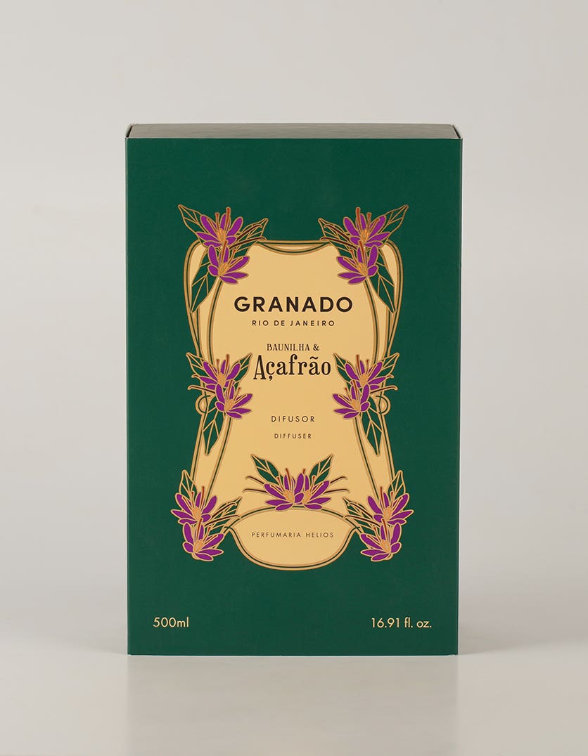 Difusor de Ambientes Baunilha & Açafrão 500ml - Imagem 4