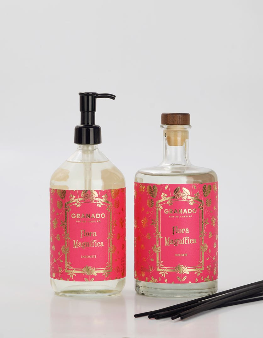 Duo Difusor de Ambientes & Sabonete Líquido Flora Magnífica 500ml - Imagem 2