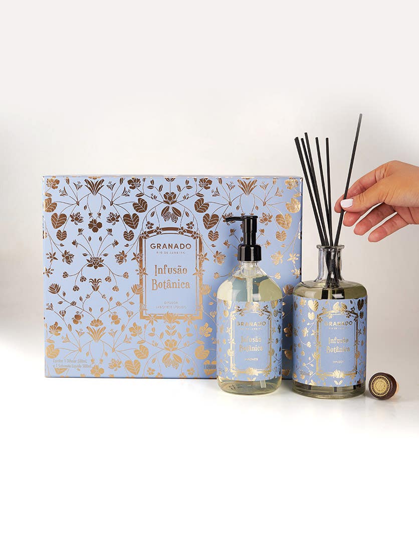Kit Sabonete Líquido & Difusor de Ambiente Infusão Botânica - Imagem 3