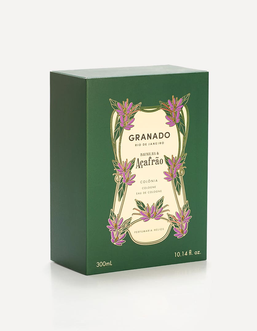 Colônia Baunilha e Açafrão 300ml - Imagem 4